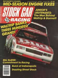 STOCK CAR RACING 1985 OCT - Robinson, Slater, Waltrip&Bonnett, Street Stocks